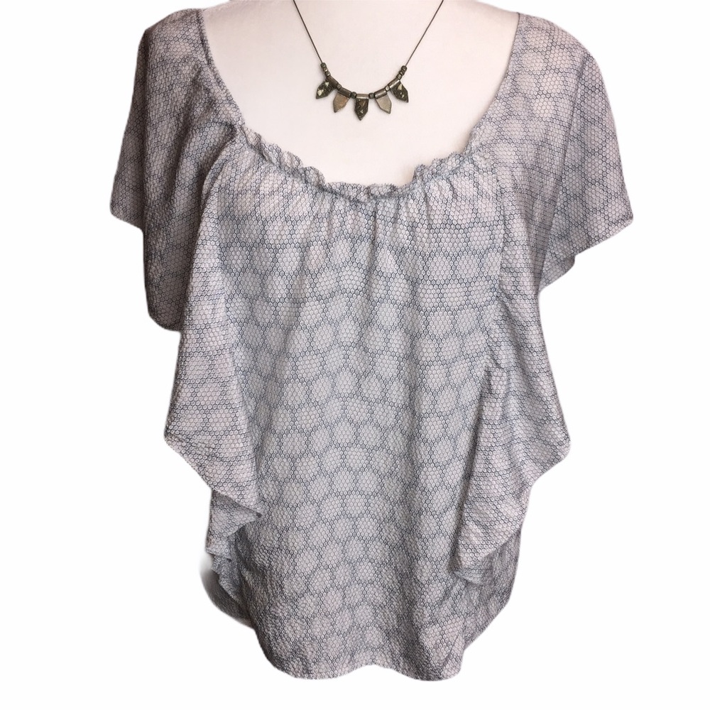 Anthropology Moulinette Soeurs Top EUC Size 6